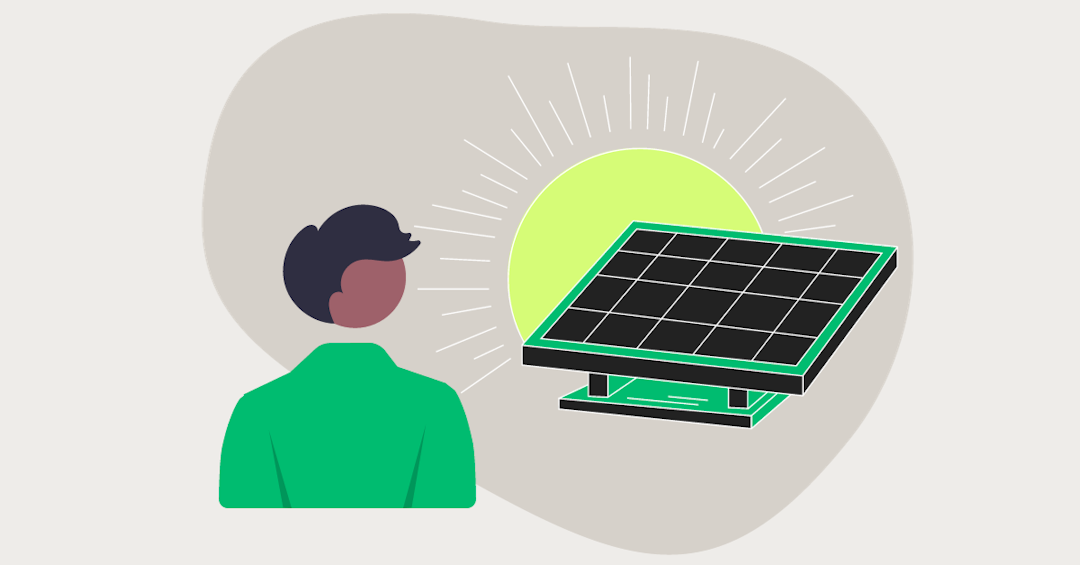 How does solar energy work? Solar panel home power